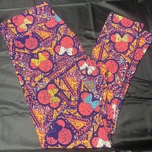 Disney Minnie Mouse Lularoe Leggings